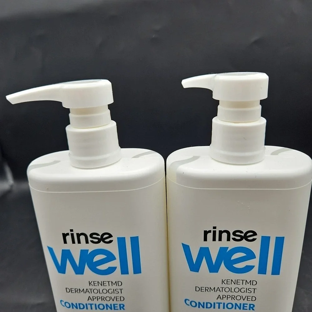 KenetMD Rinse Well Conditioner Set Of 2 Pump Bottles 15 oz‎ Gilchrist & Soames